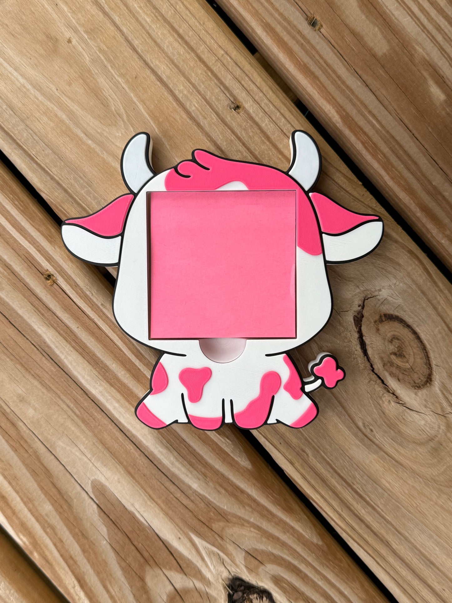 Cutie Cow - Post It Note Holder