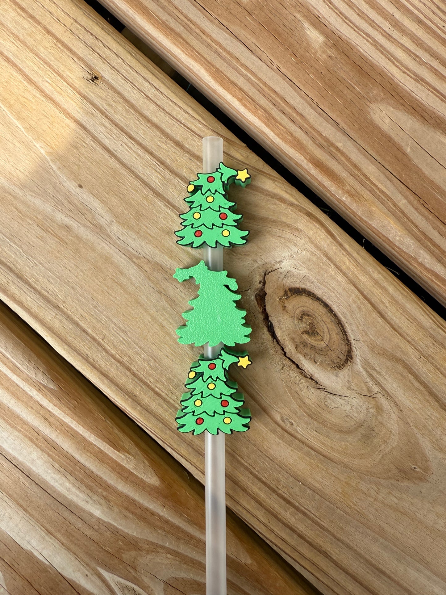 Who Tree - 3d Straw Topper