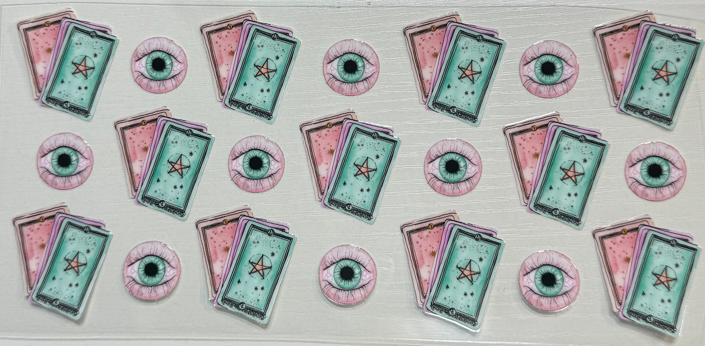 Spooky (Pink & Green Tarot) - Wrap