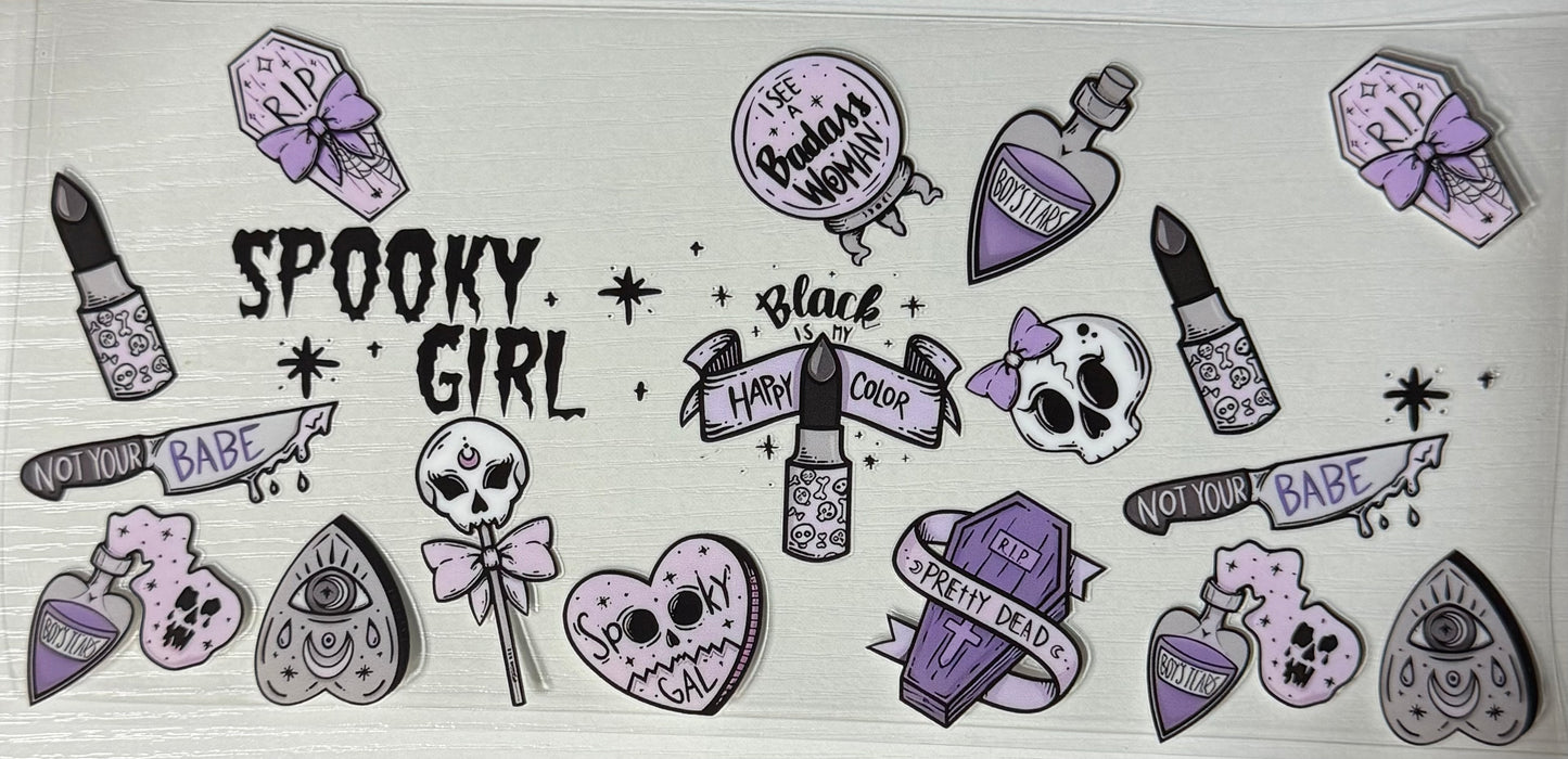 Spooky (Spooky Girl w/Lipstick) - Wrap