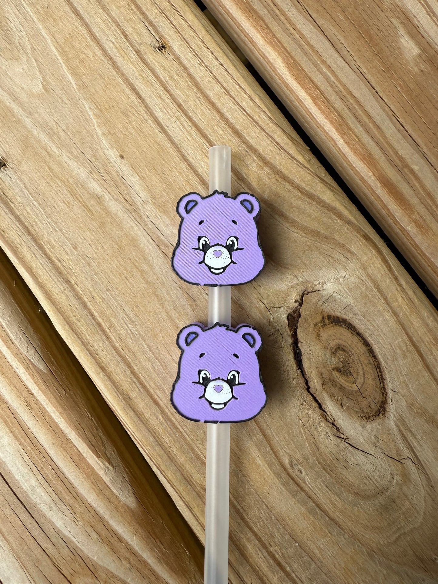 Bears that Care - 3d Straw Topper