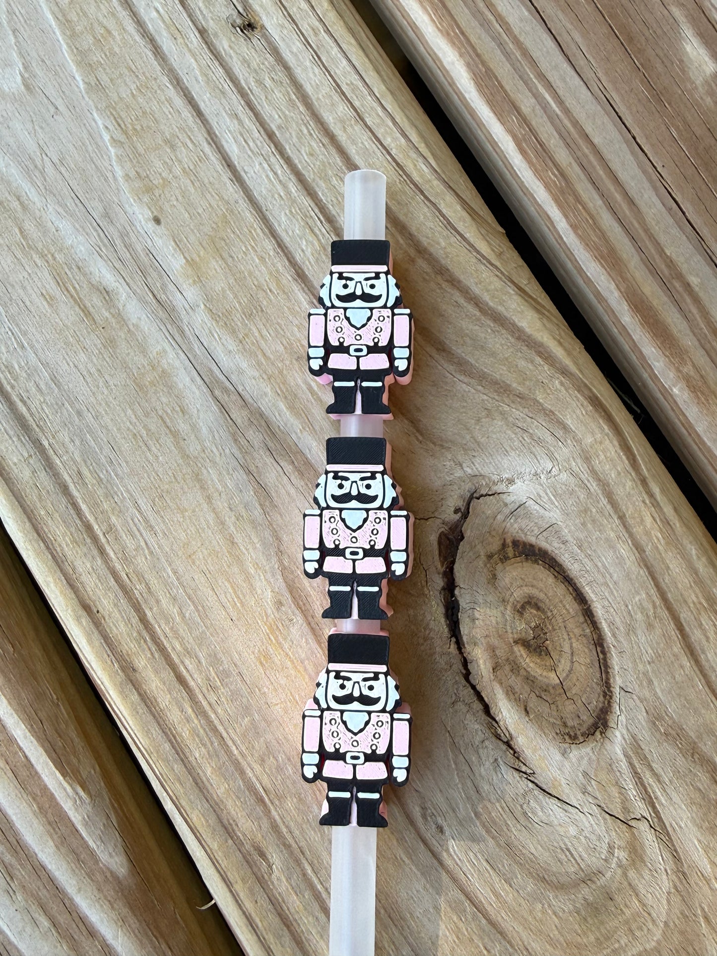 Nut Cracker - 3d Straw Topper