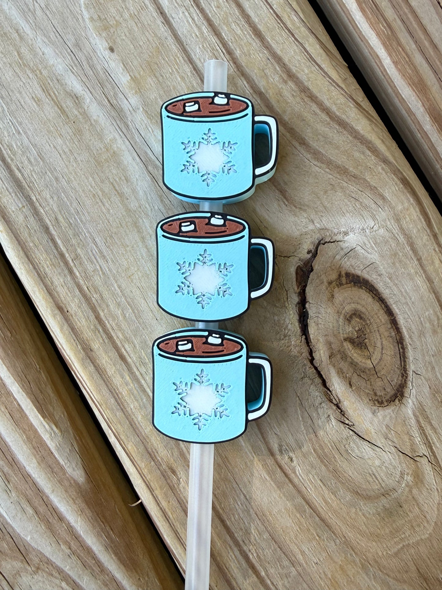 Winter Wonderland Cocoa/Coffee - 3d Straw Topper