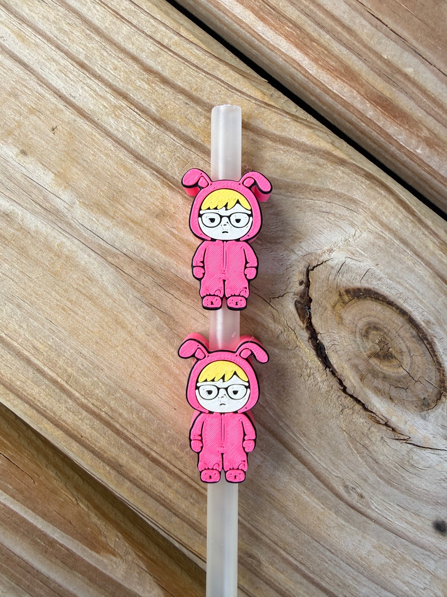 Ralph Bunny - 3d Straw Topper