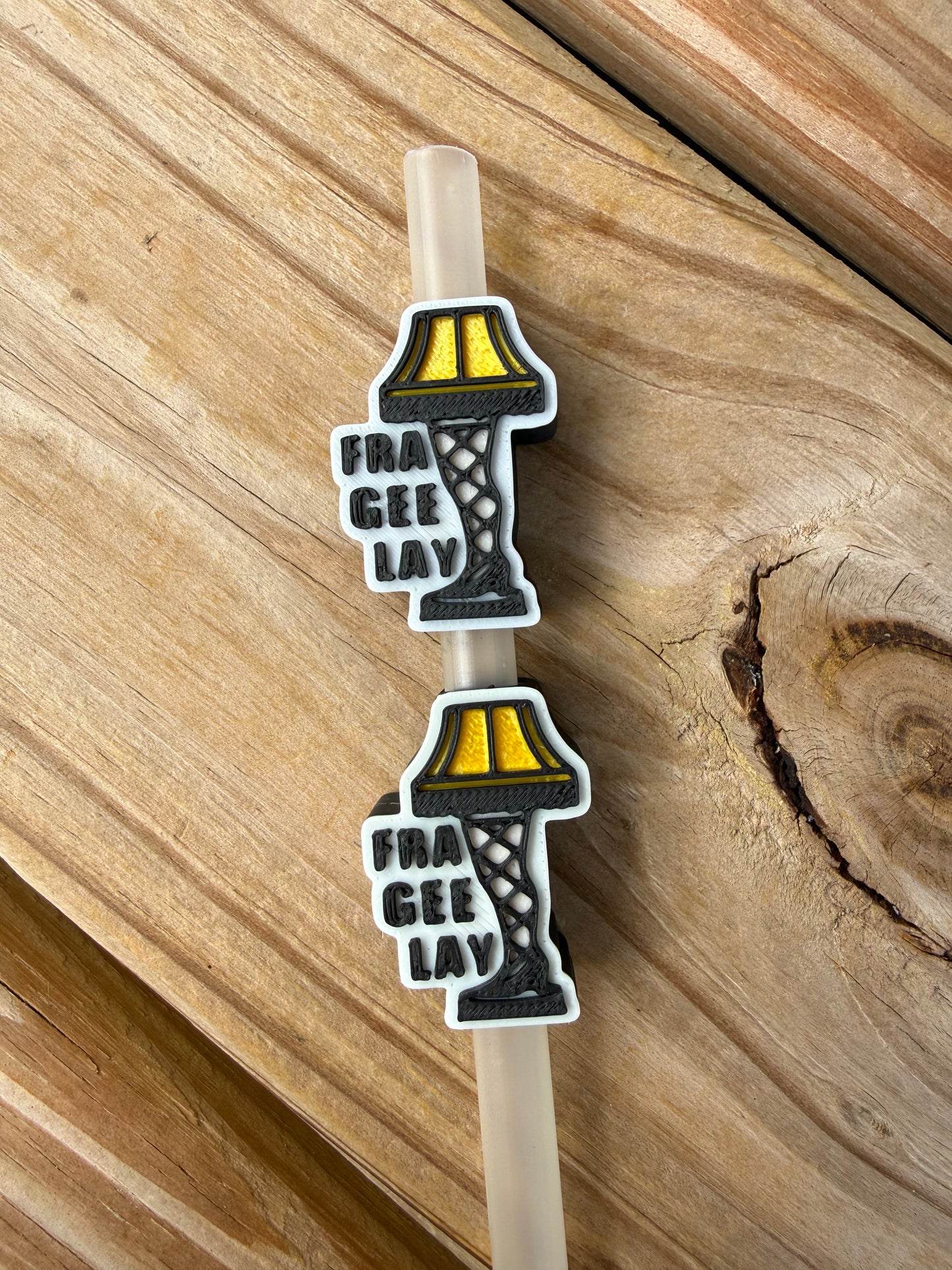 Fra Gee Lay - 3d Straw Topper