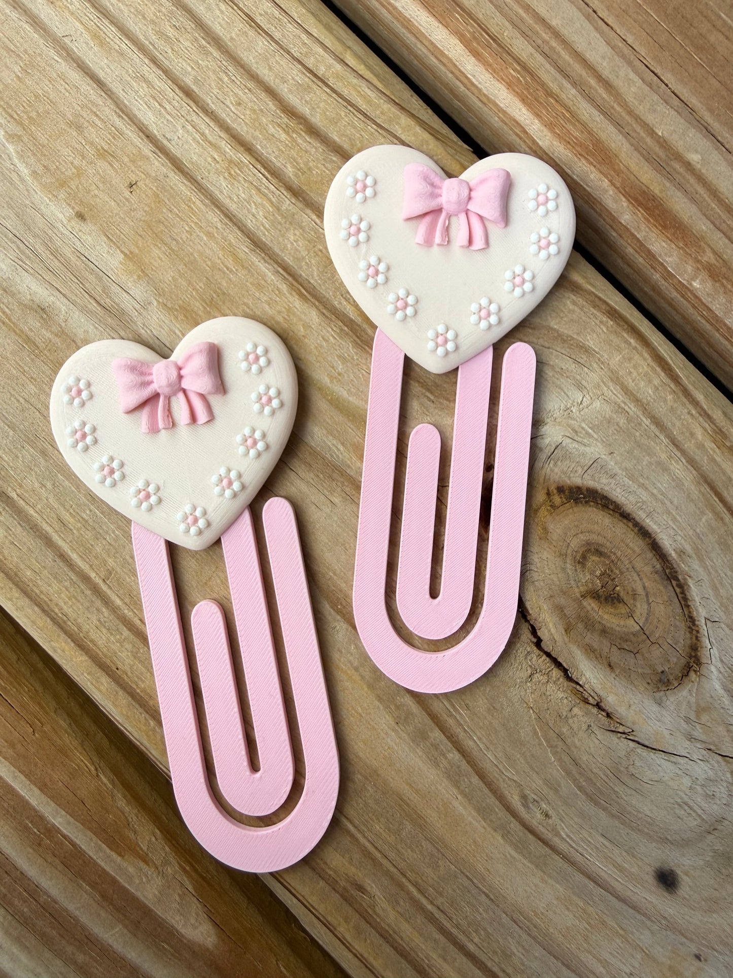 3d Printed - Paperclip Bookmark