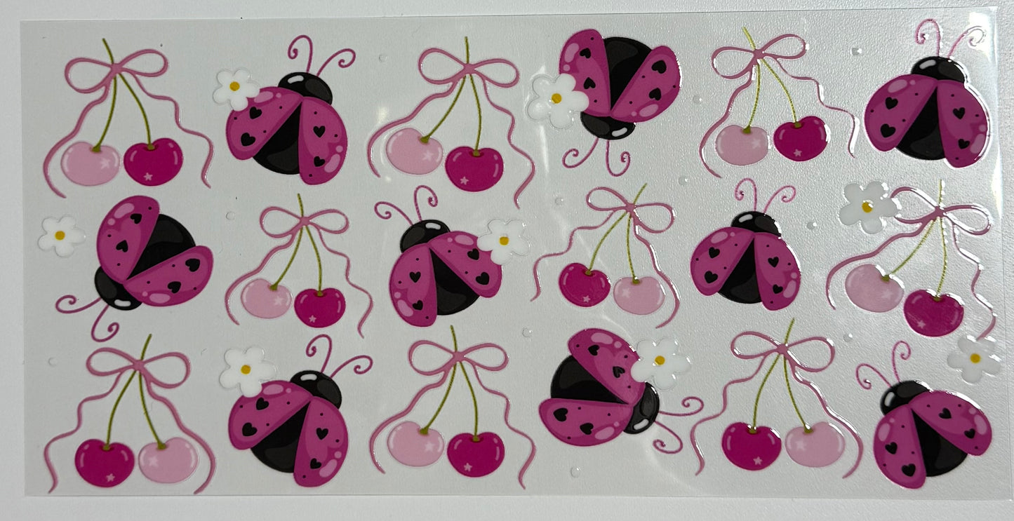 Pink Ladybug - Wrap