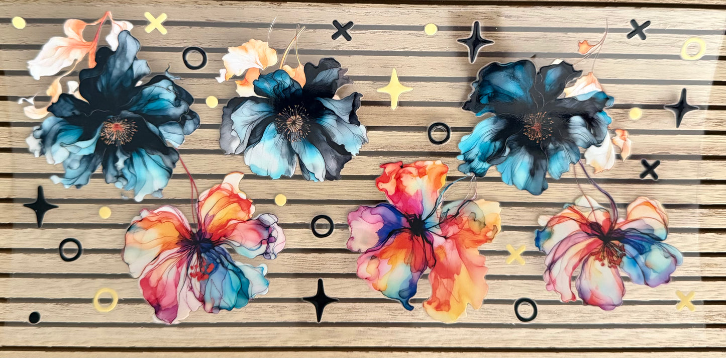 Watercolor Flowers - Wrap