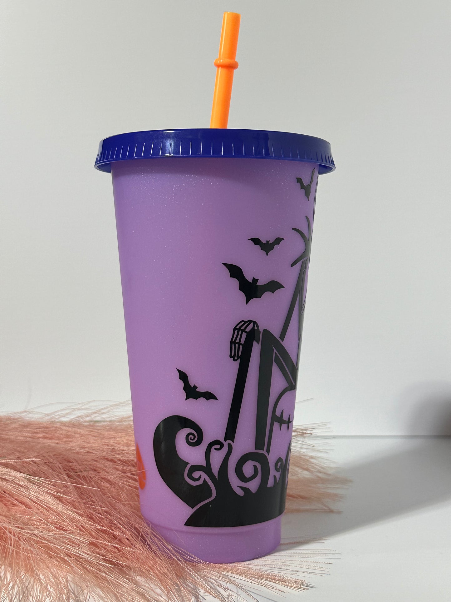 24 oz- Cold Cup- Jack & Sally