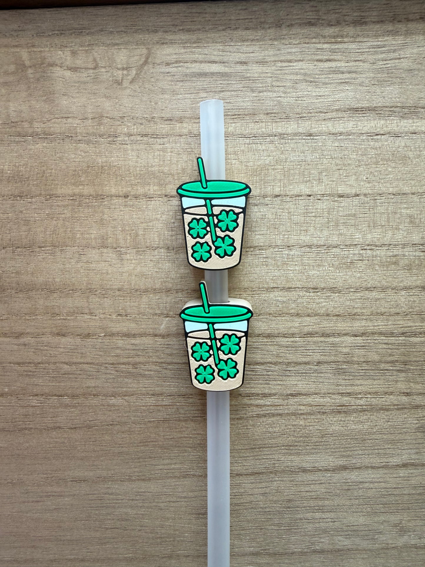 Lucky Coffee - 3d Straw Topper