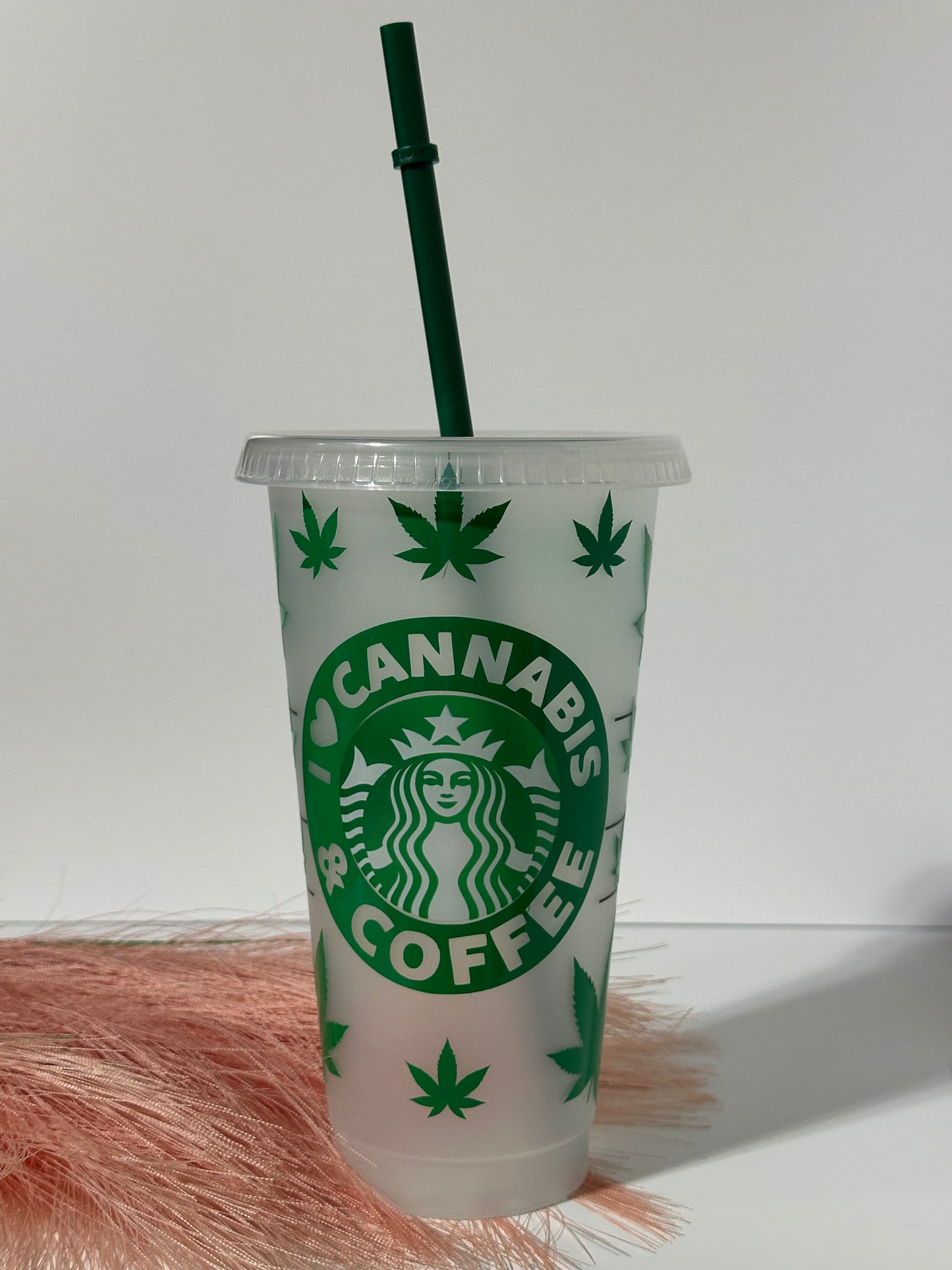 24 oz- Cold Cup- Lettuce and Coffee