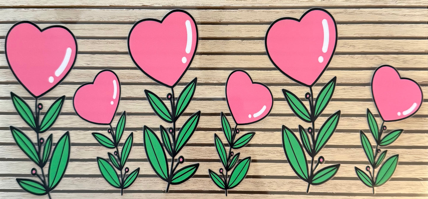 Balloon Heart Flowers - Wrap