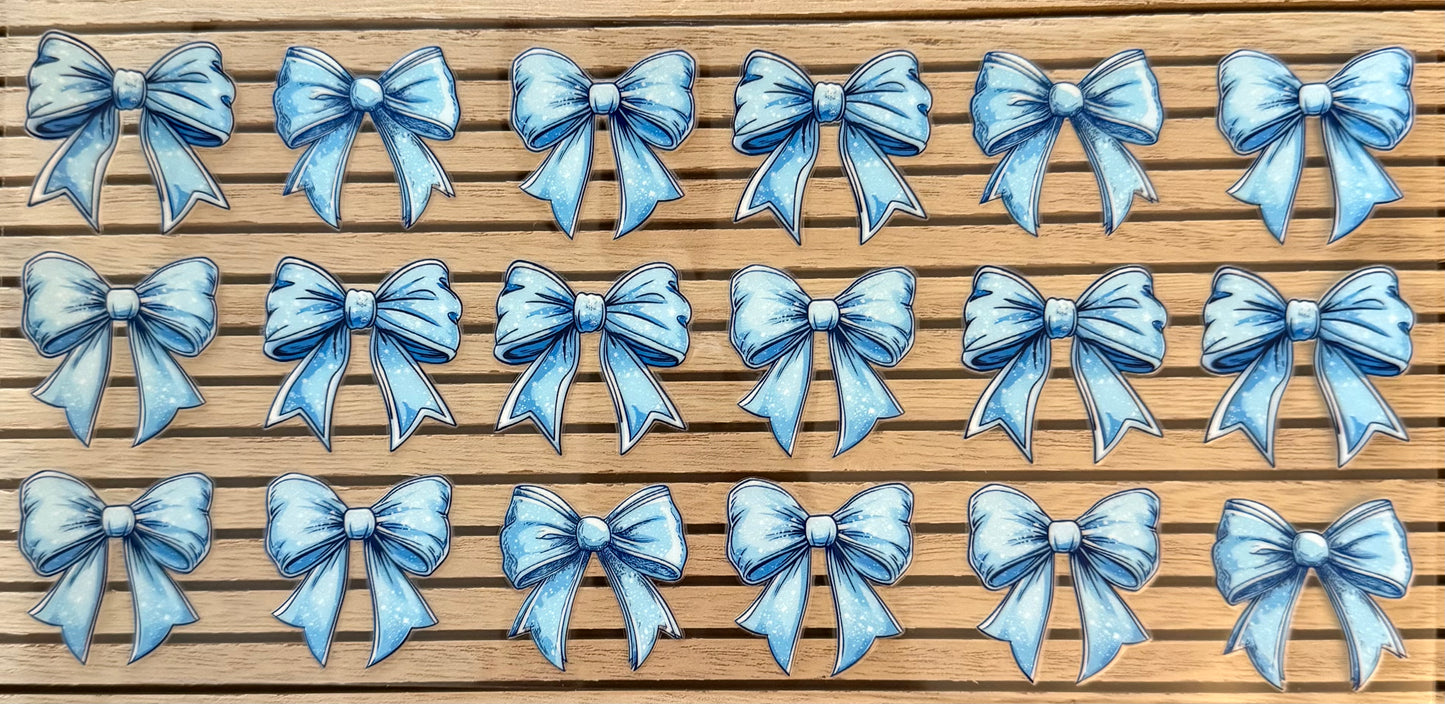 Blue Bows - Wrap