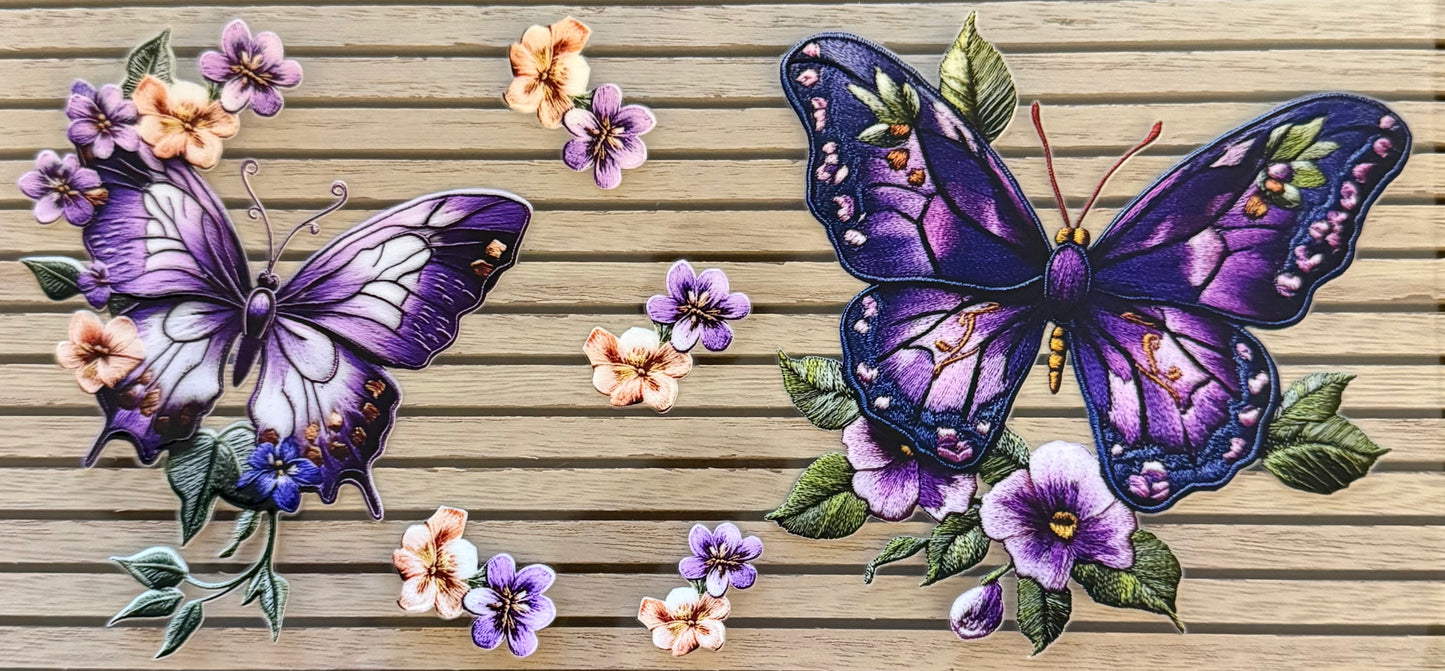Butterfly (Purples) - Wrap