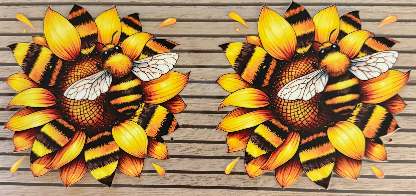 Bee Sunflower - Wrap