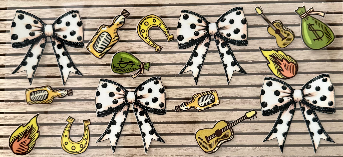 Polkadot Bows w/ Booze - Wrap