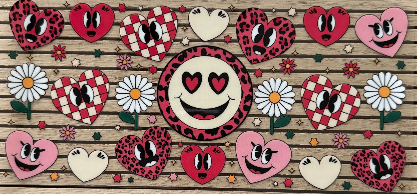Happy Face w/Heart Eyes - Wrap