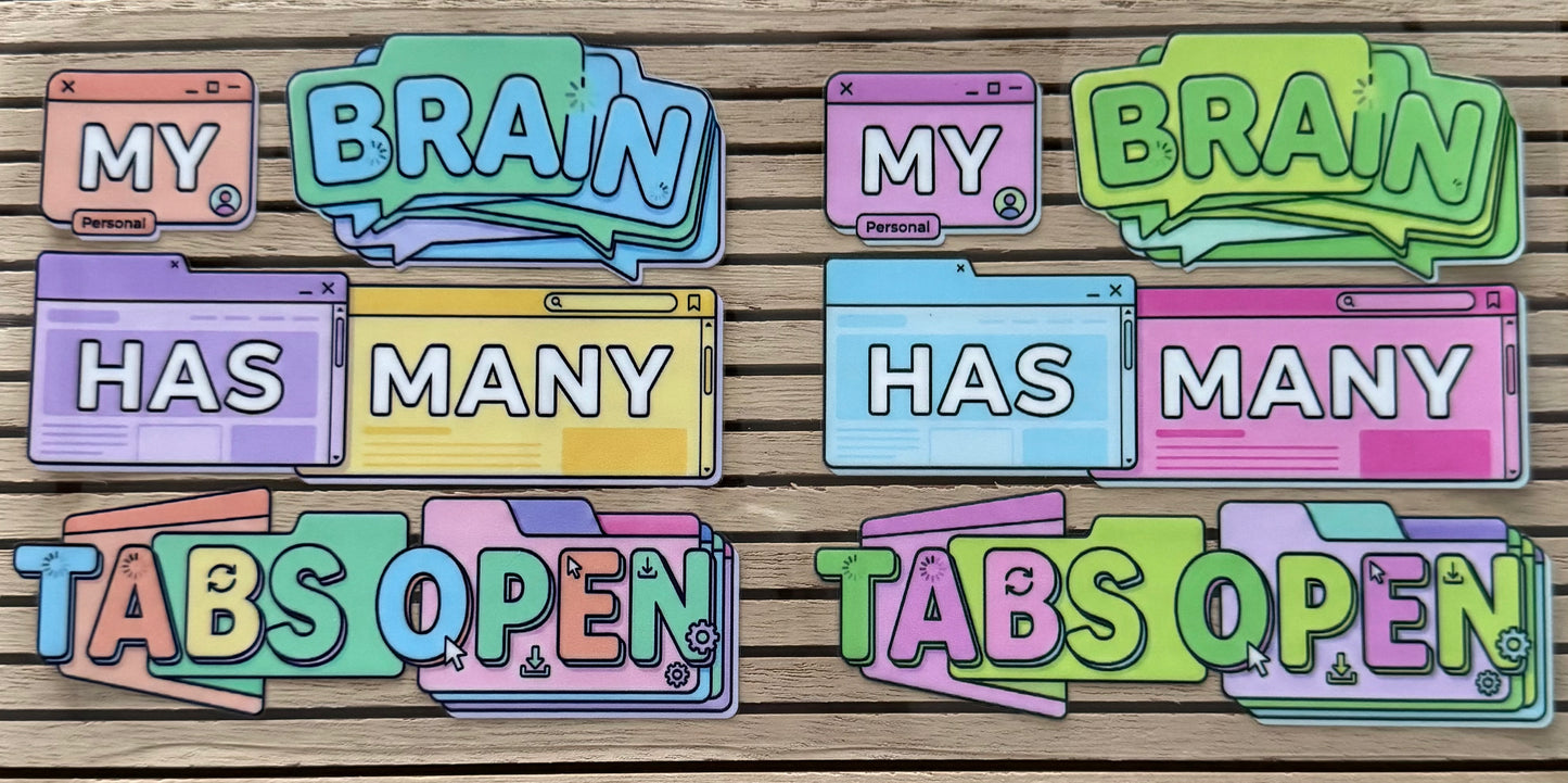 Too Many Tabs Open - Wrap