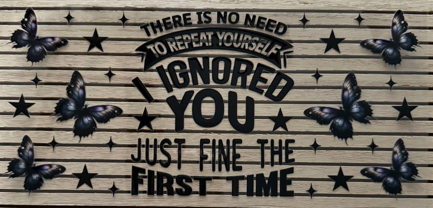 Ignored You - Wrap