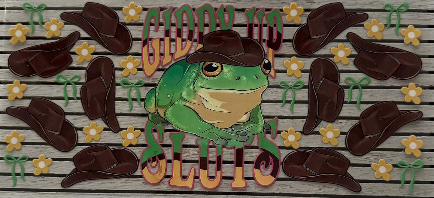 Giddy Up Frog - Wrap