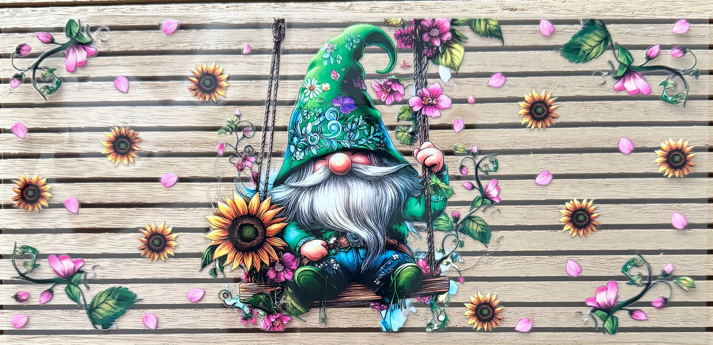 Gnome on a Swing - Wrap