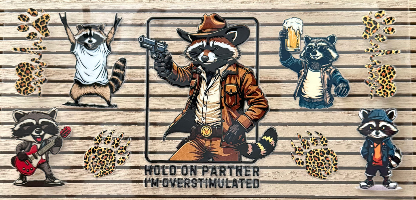 Overstimulated Raccoon - Wrap