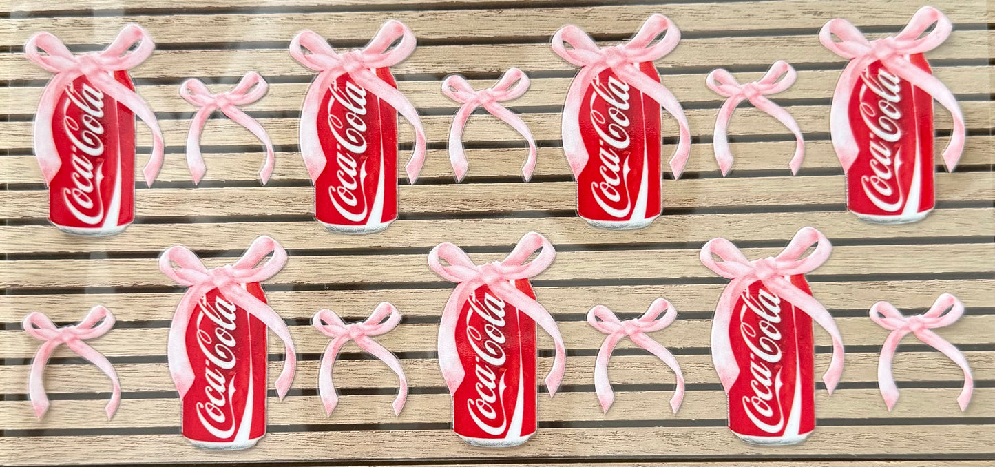 Cola w/Pink Bows - Wrap