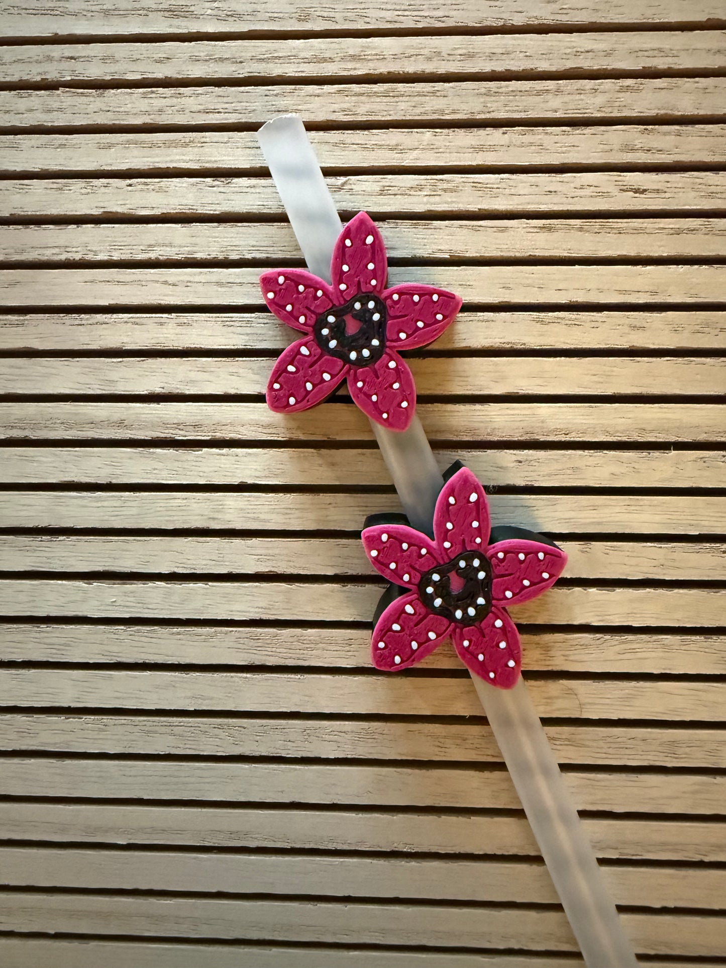 Strange Flower - 3d Straw Topper