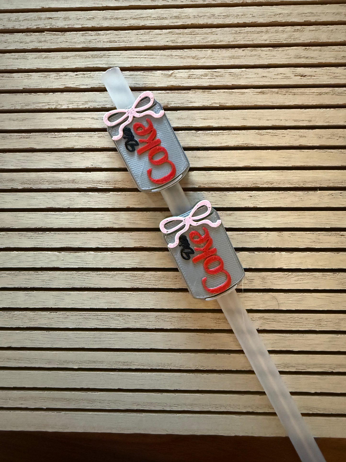 Diet Cola - 3d Straw Topper