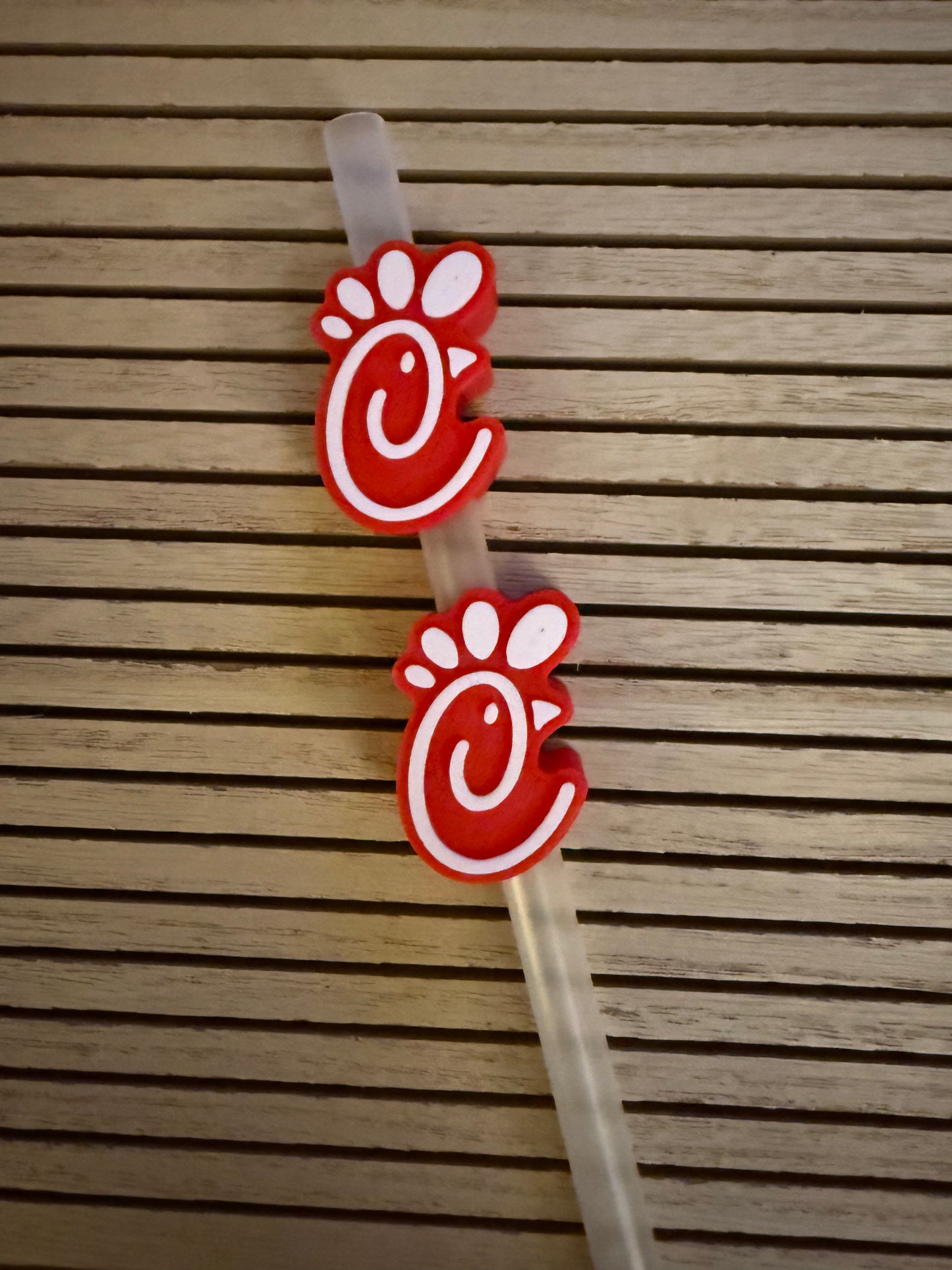 Spicy Chicken - 3d Straw Topper