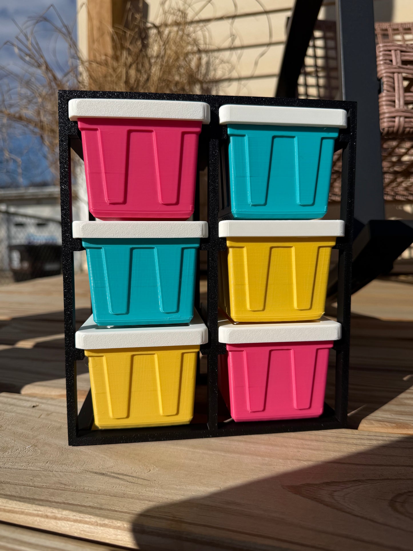 Teeny Totes Desk Storage - Custom Colors