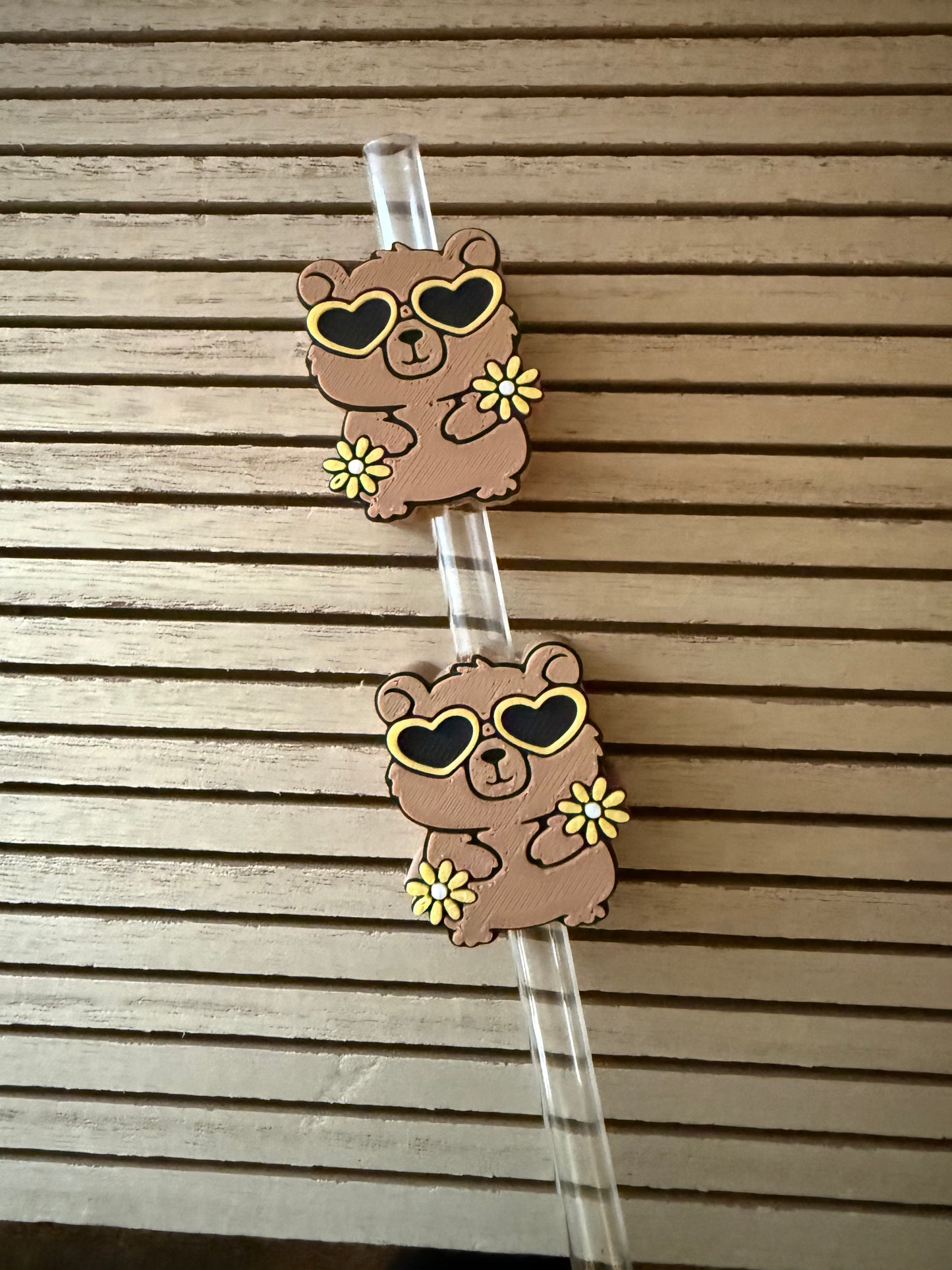Spring Cappy - 3d Straw Topper