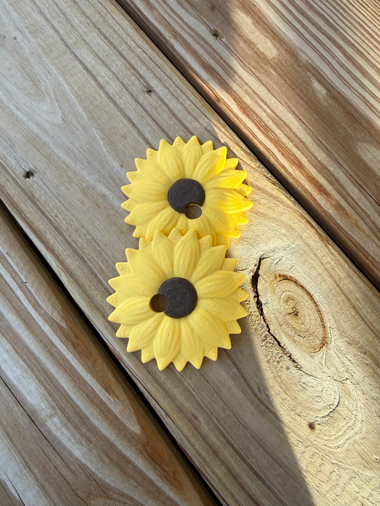 SunFlower- 16oz Full Top - 3d Straw Topper