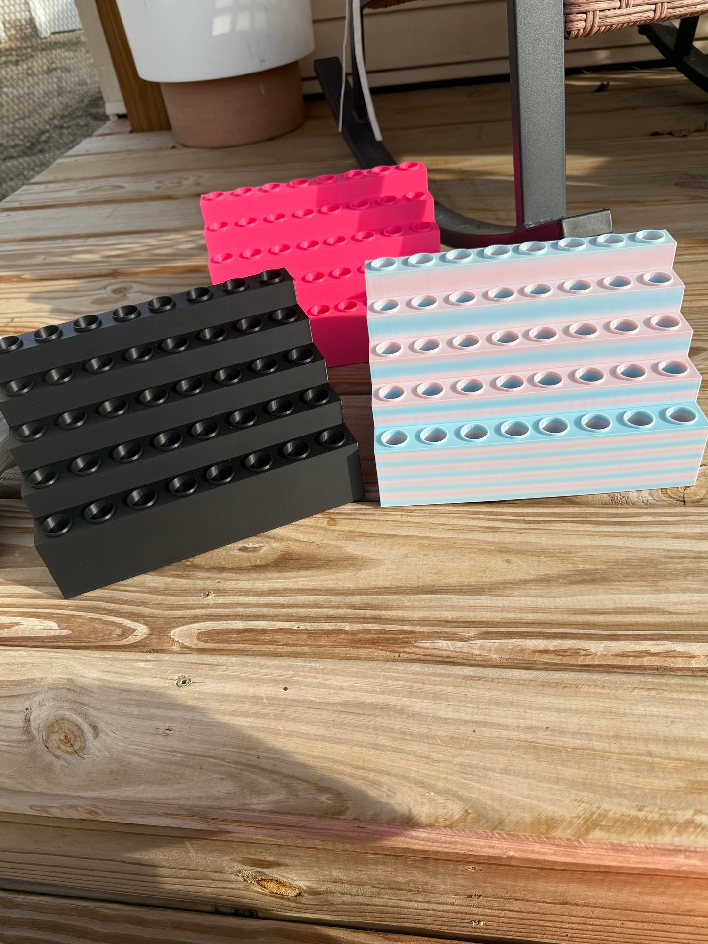 Sturdy 40 Slot Pen Display -Custom Colors Available