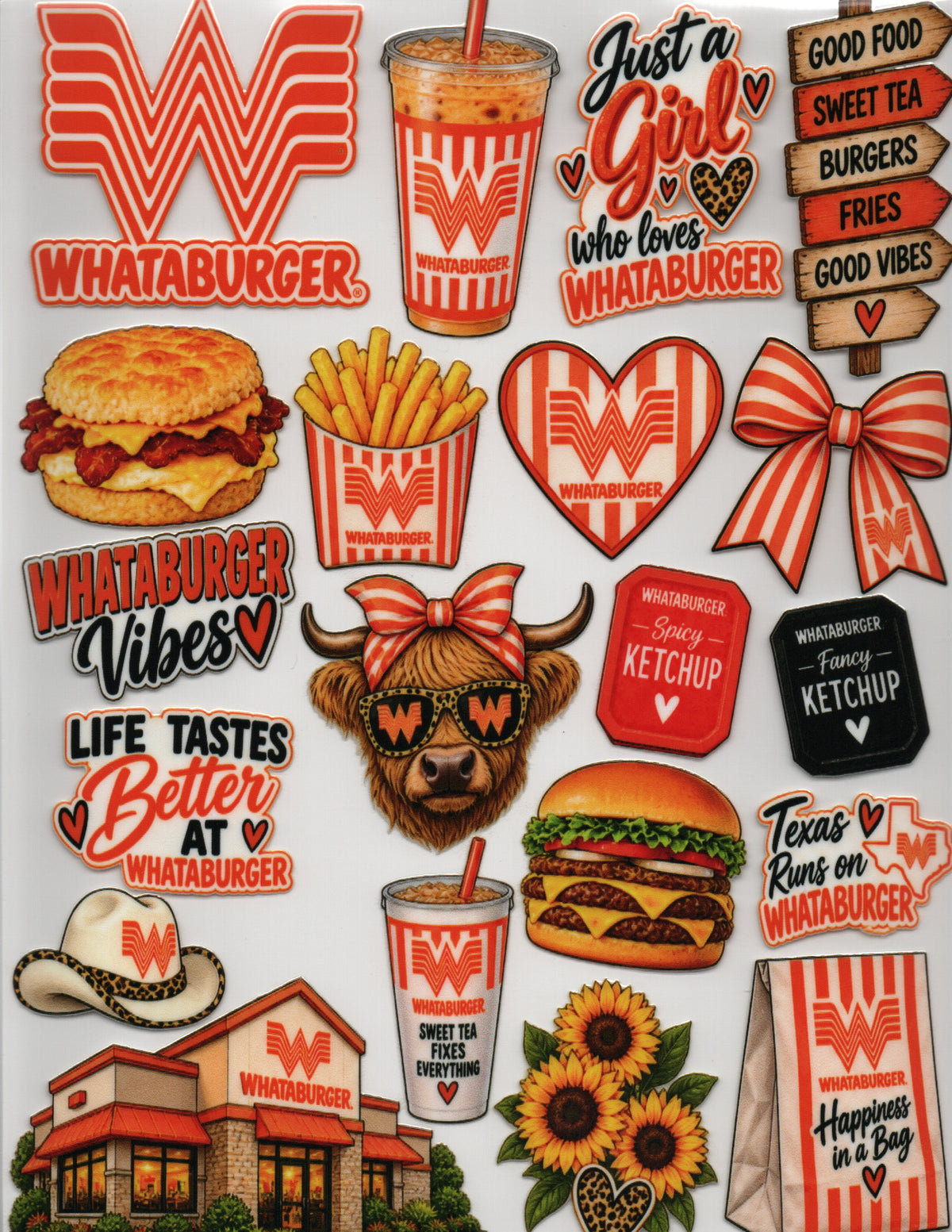 Whataburger - Element Sheet