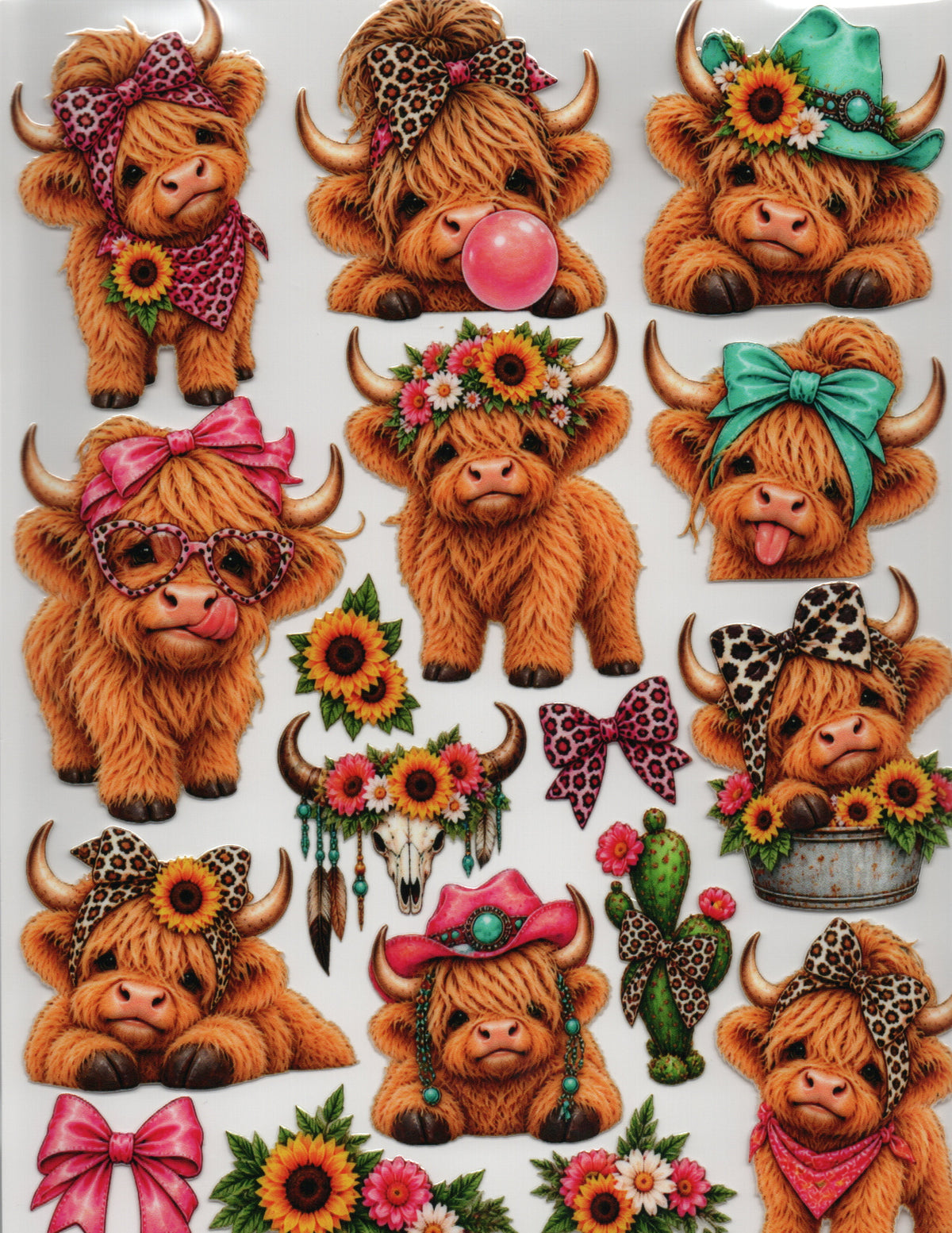 Cute Cows - Element Sheet