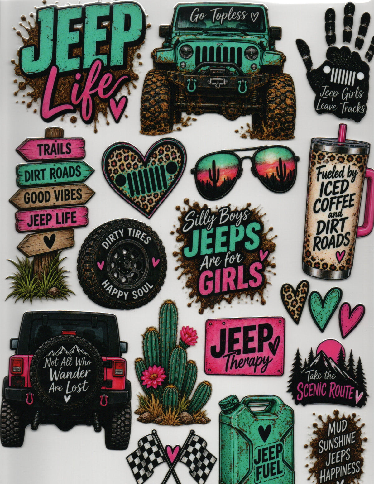Jeep Life - Element Sheet