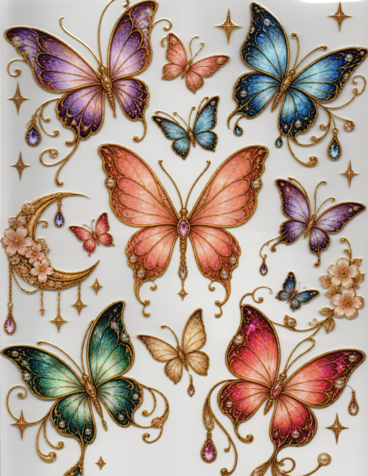Butterflies - Element Sheet