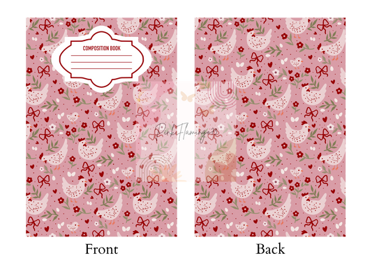 Chicken Coquette - Comp Notebook Covers - Vinyl