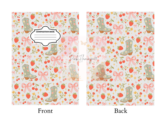 Western Coquette - Comp Notebook Covers - Vinyl
