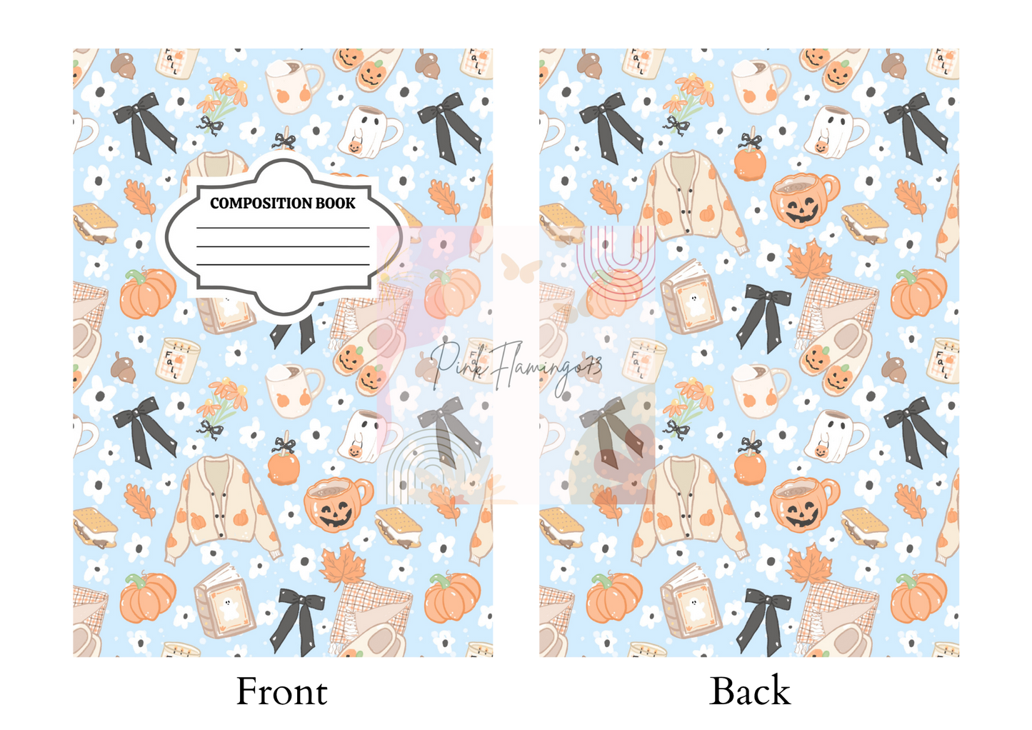 Cozy Fall - Comp Notebook Covers - Vinyl
