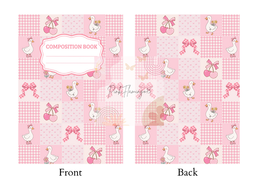 Goose Plaid - Comp Notebook Covers - Vinyl