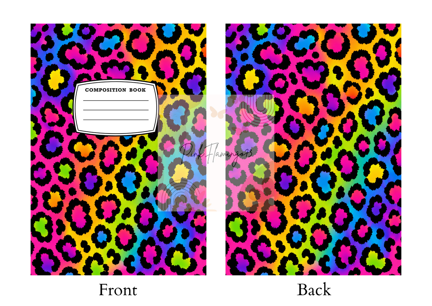LF Cheetah - Comp Notebook Covers - Vinyl