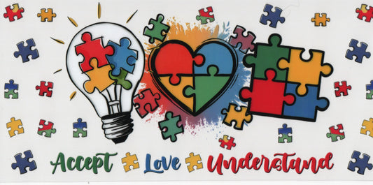 Autism (Accept Love Understand) - Wrap