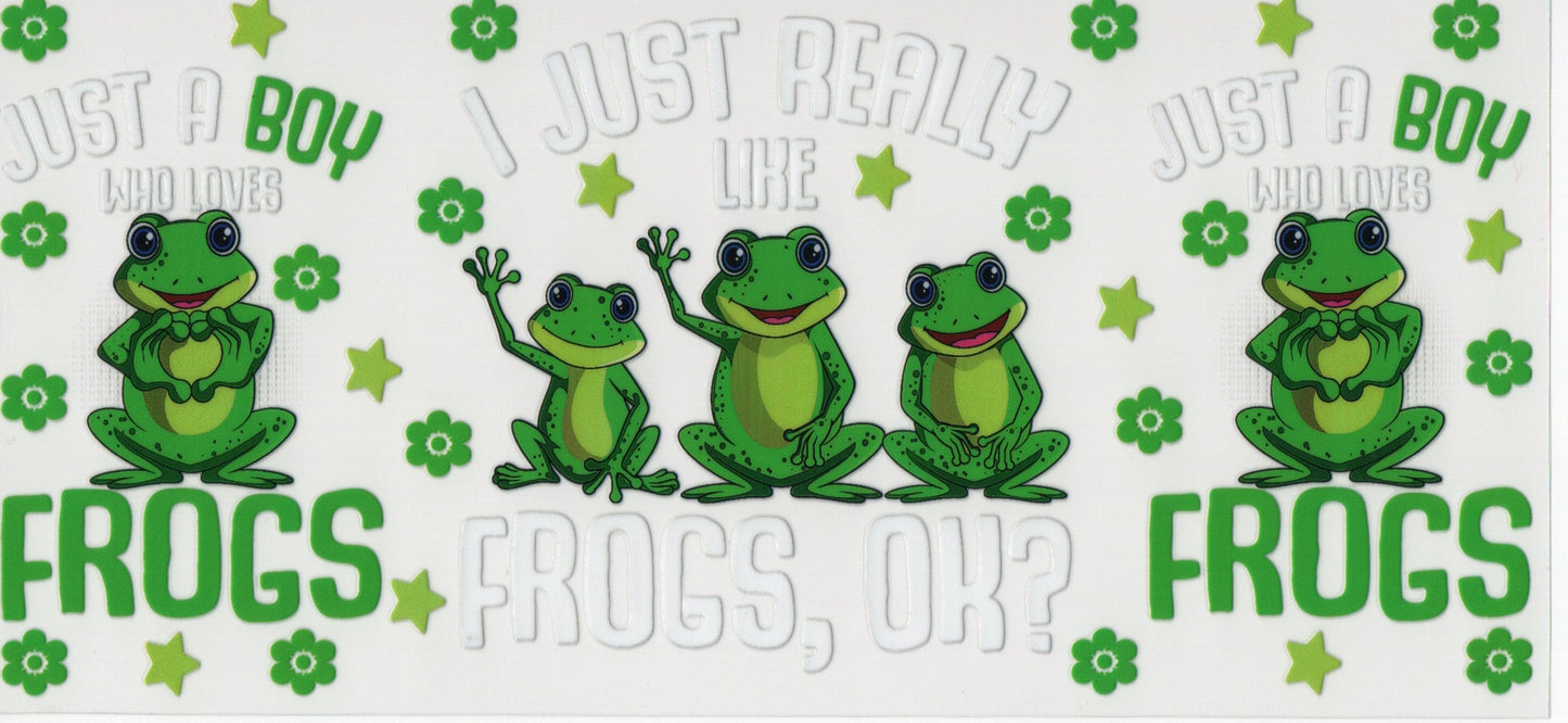 I Just Really Like Frogs - Wrap