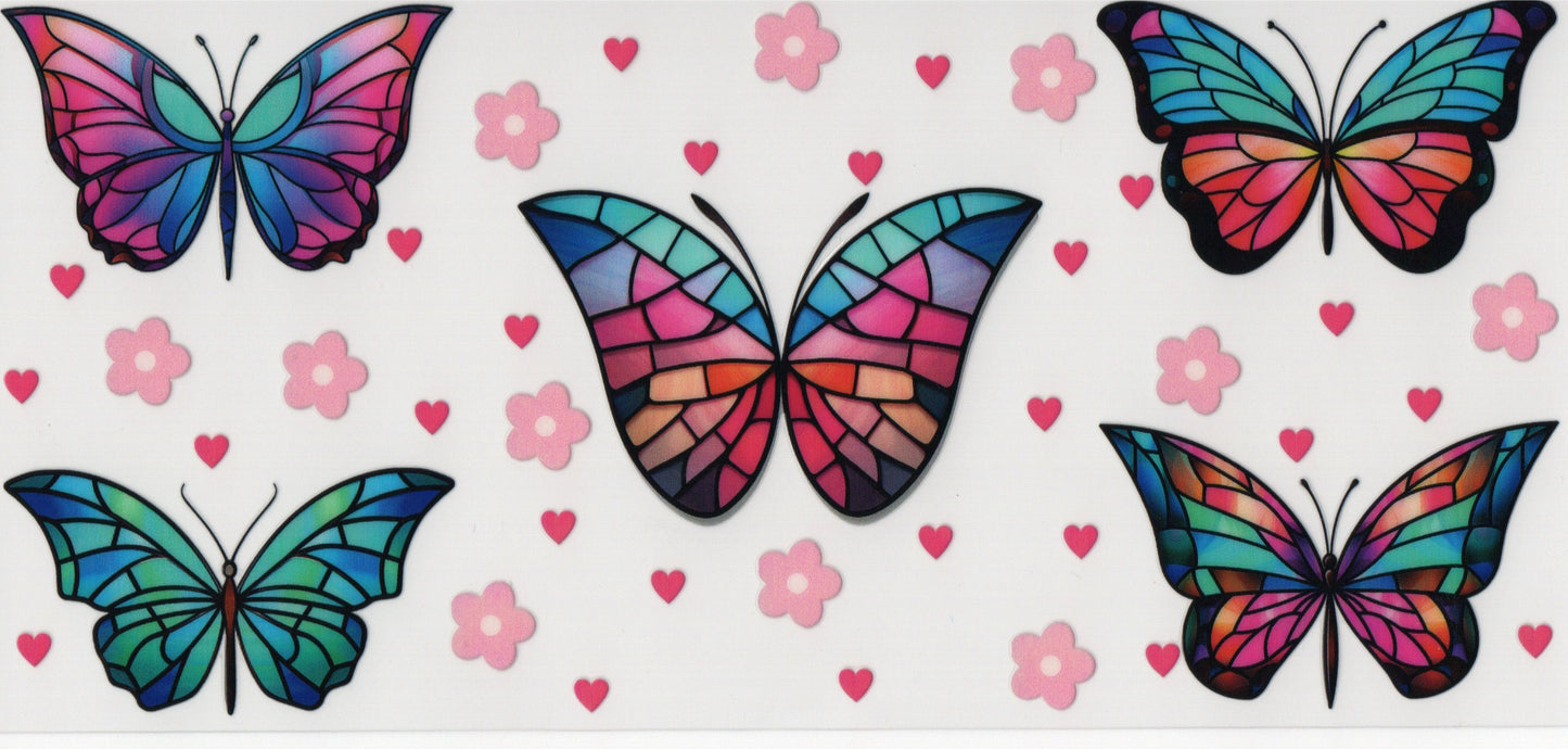 Butterfly (StainGlass Look) - Wrap