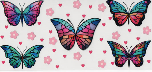 Butterfly (StainGlass Look) - Wrap