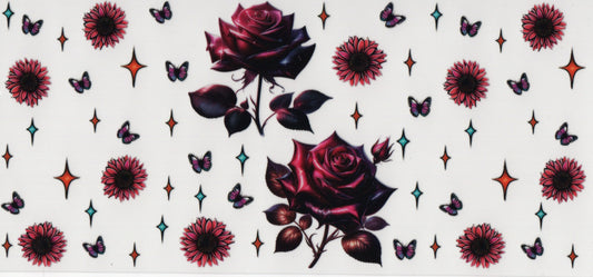 Roses (Maroon) - Wrap
