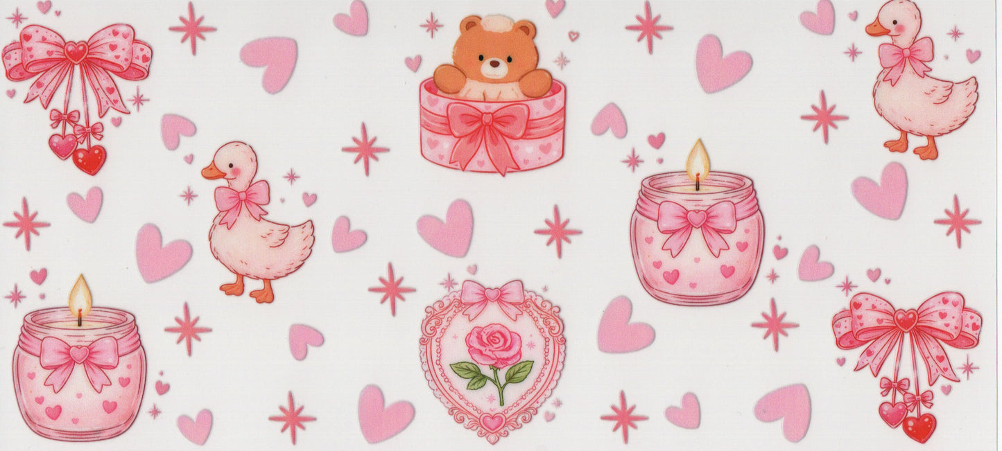 Goose & Cute Pink Elements - Wrap
