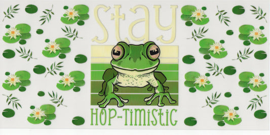 Stay Hop-Timistic Frog - Wrap